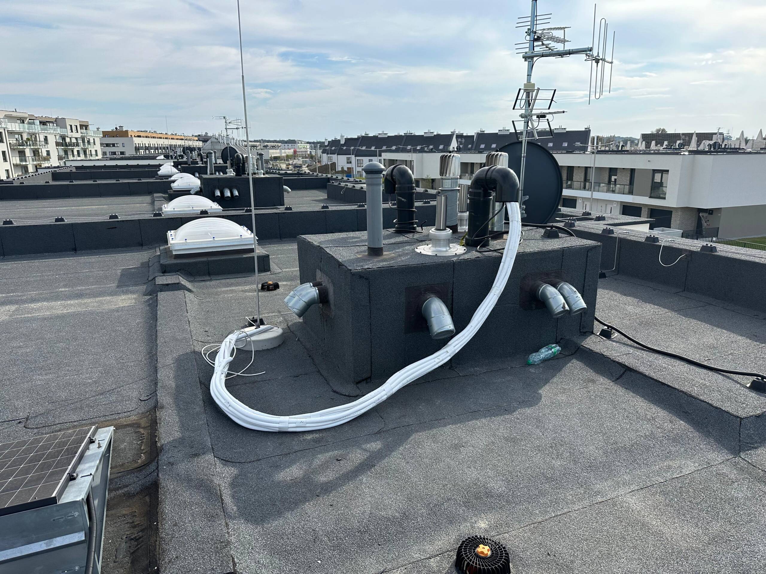 Rozprowadzenie instalacji freonowej