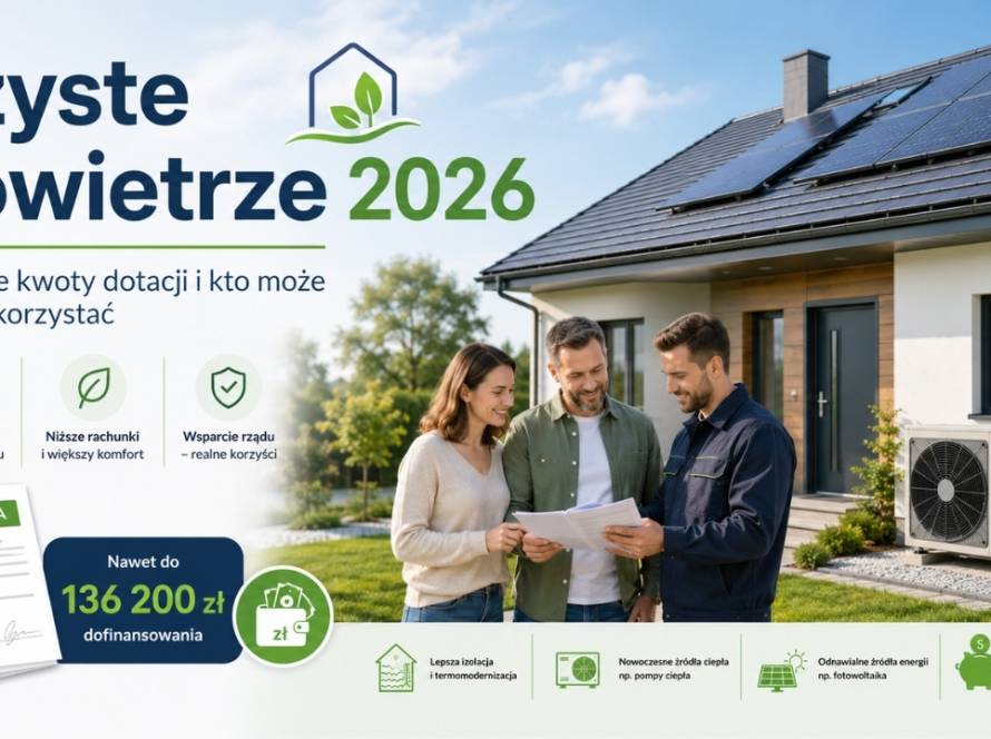 Czyste Powietrze 2026 dotacje