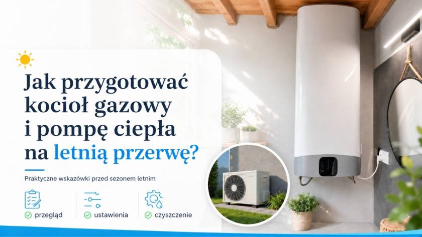 Przygotowanie kotła gazowego do lata