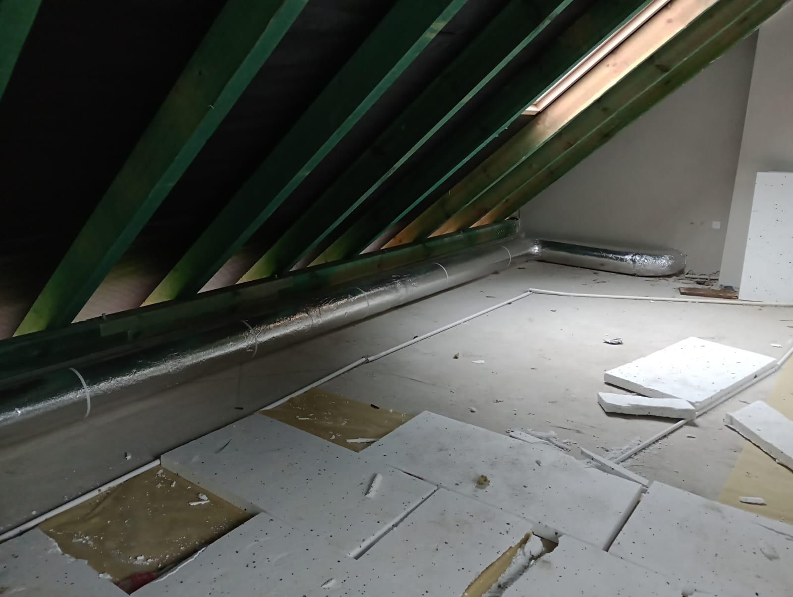 Przygotowanie instalacji w systemie rozdzielaczowym pod rekuperację w domu jednorodzinnym